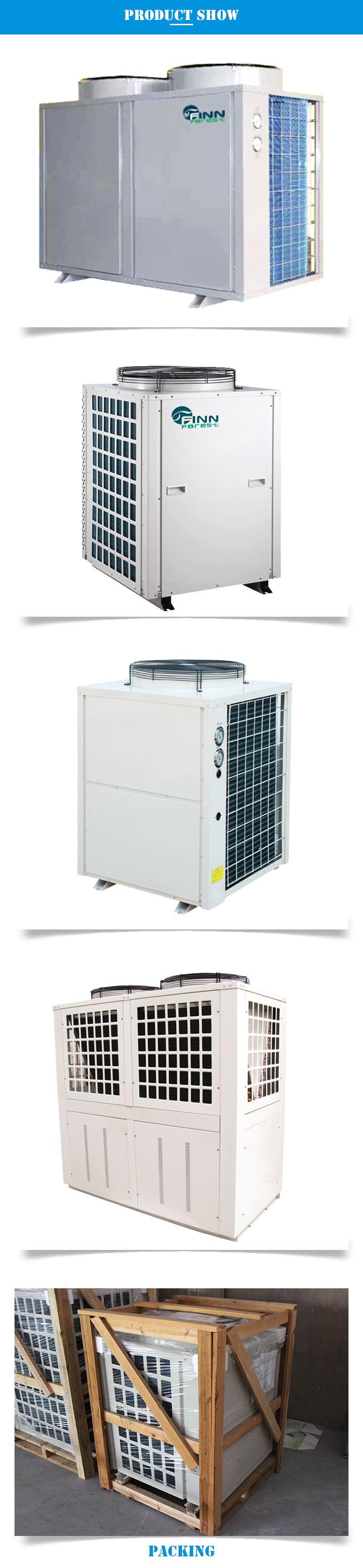 Chinese fabrikanten van warmtepompen
